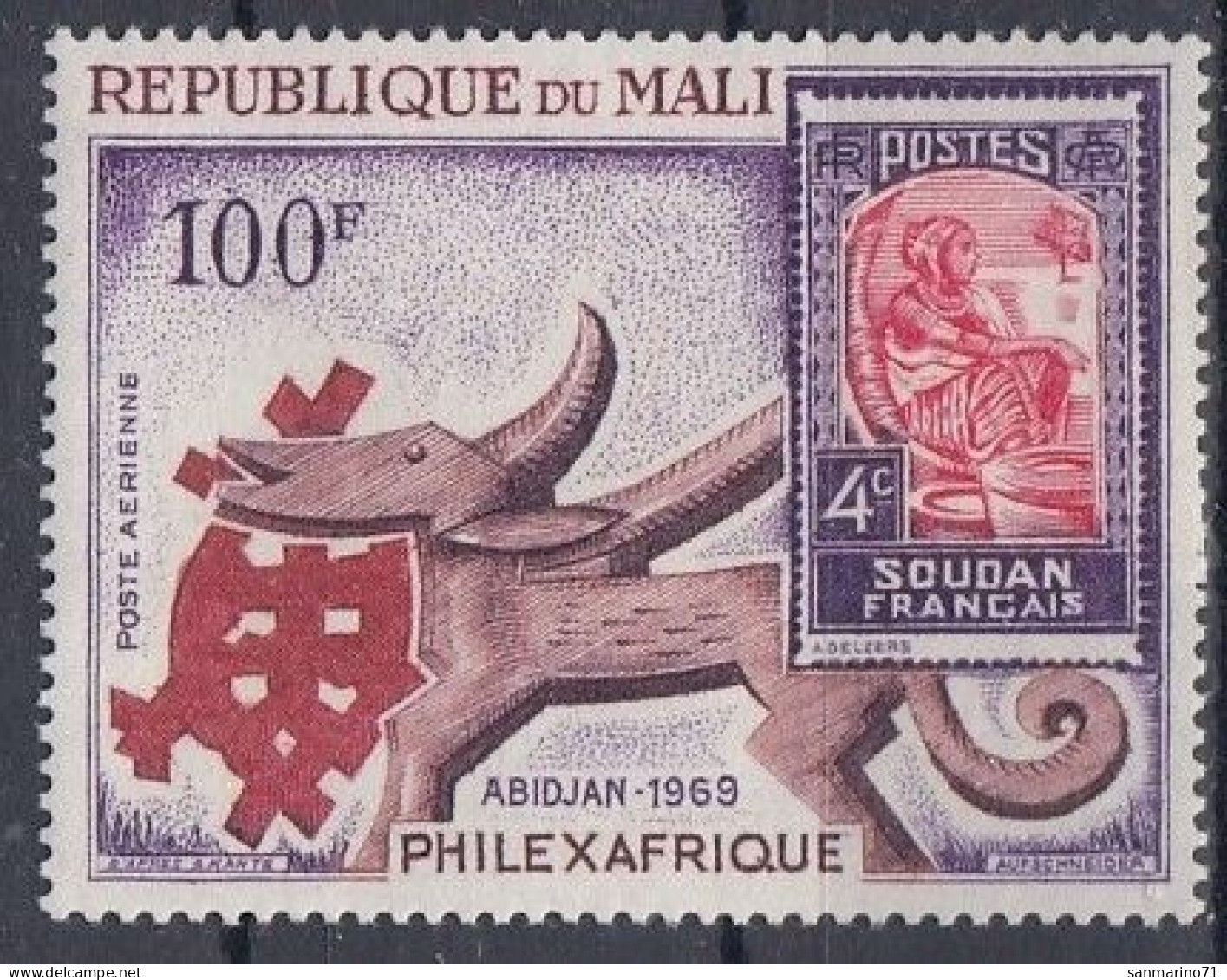 MALI 179,unused - Francobolli Su Francobolli