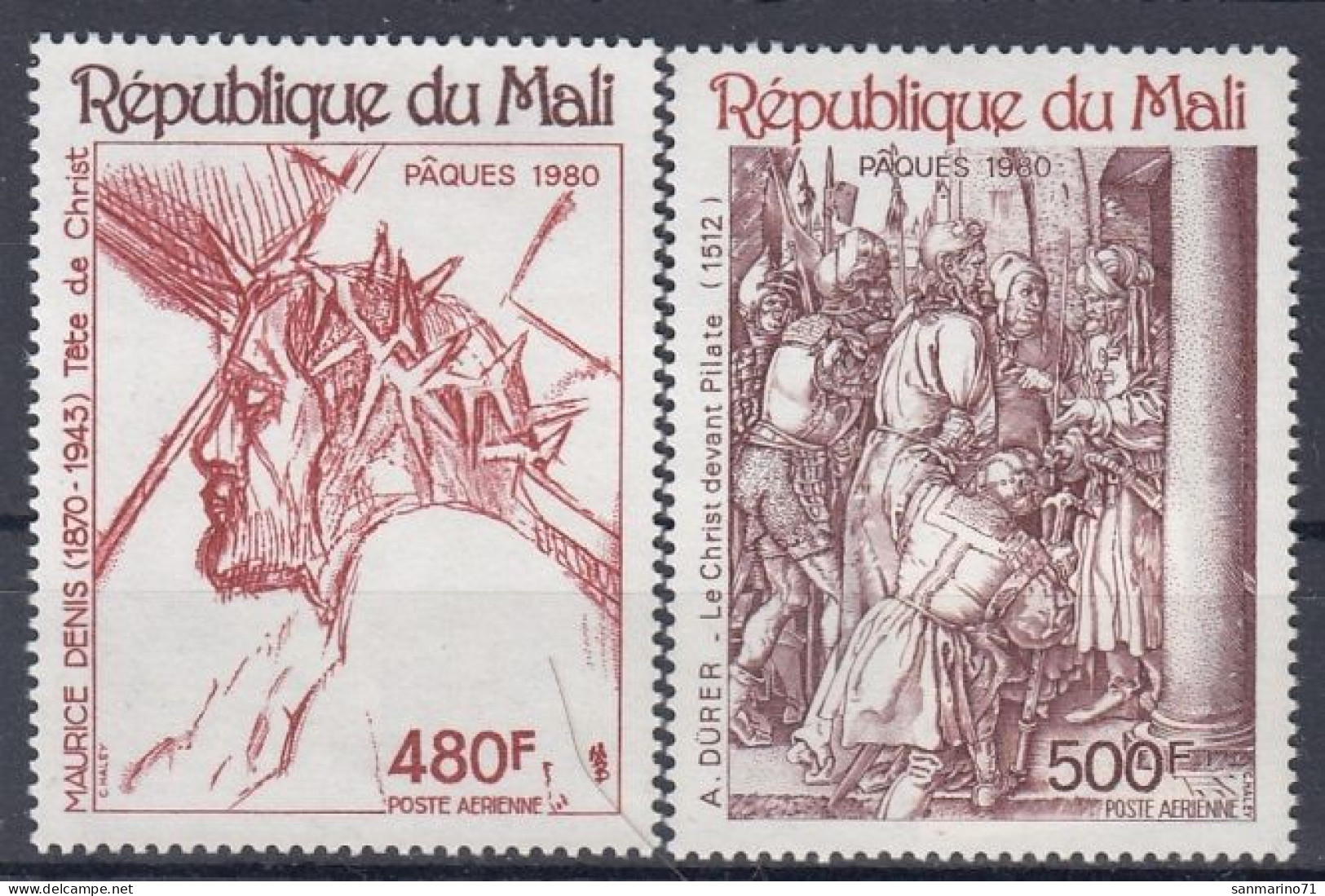 MALI 767-768,unused - Easter