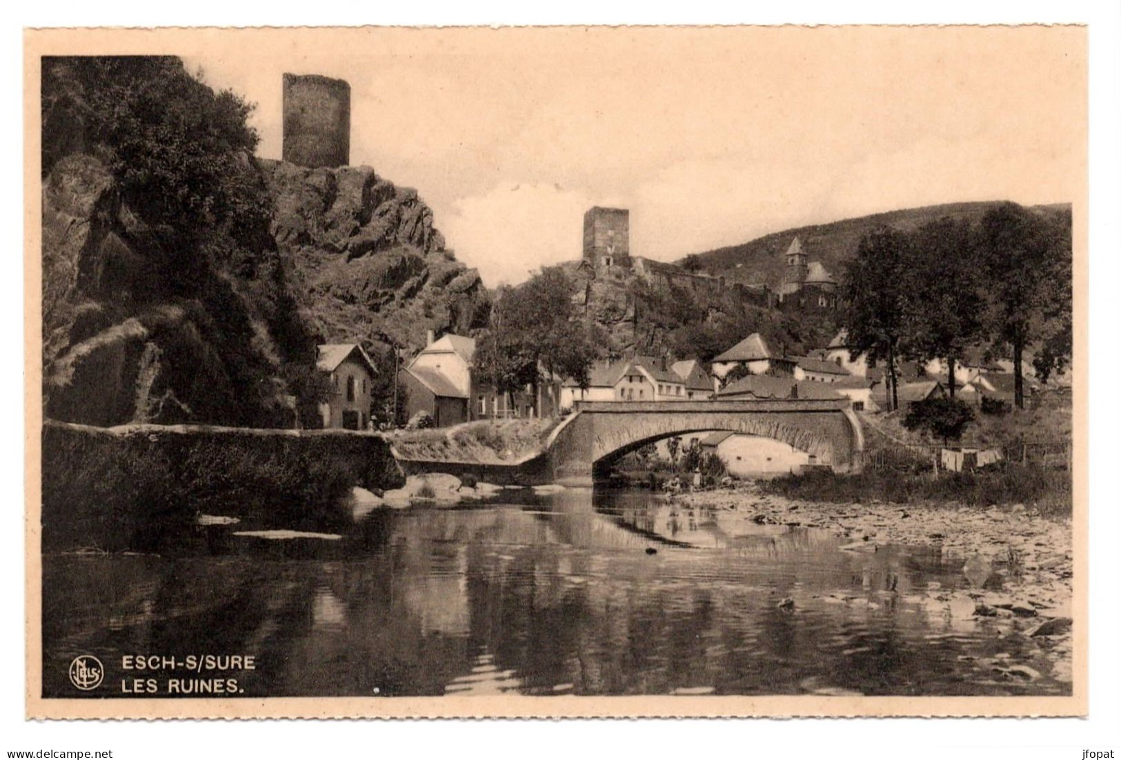 LUXEMBOURG - ESCH SUR SURE Les Ruines - Esch-sur-Sure