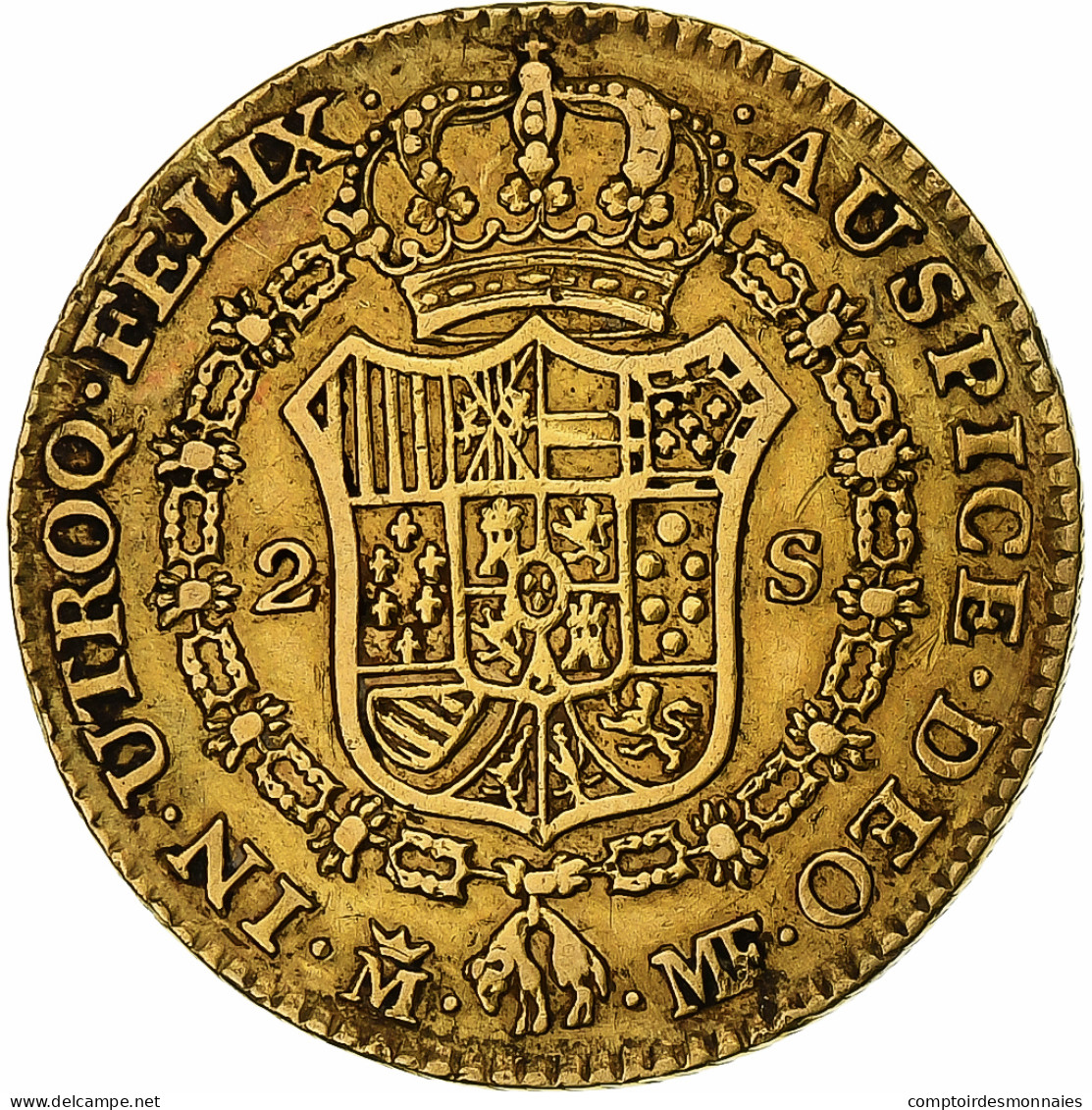 Espagne, Carlos IV, 2 Escudos, 1790, Madrid, Or, TTB, KM:435.1 - Erstausgaben