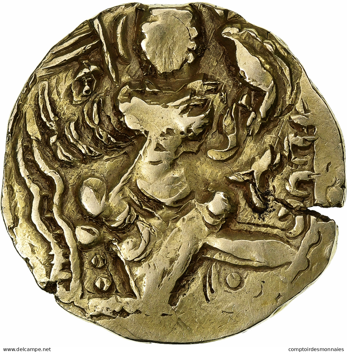 Kidarites, Kidara, Dinar, Ca. 335-345, Electrum, TB+ - Orientale