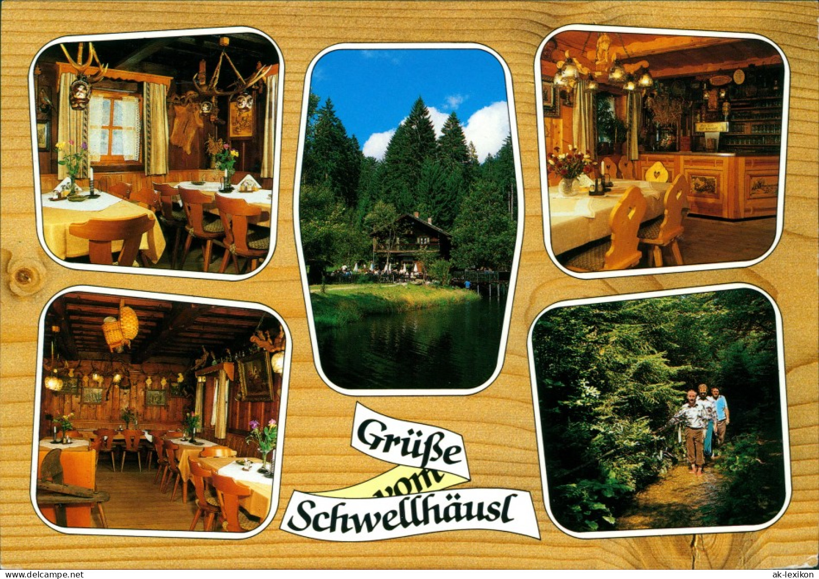 Ansichtskarte Zwiesel Schwellhäusl 1994 - Zwiesel
