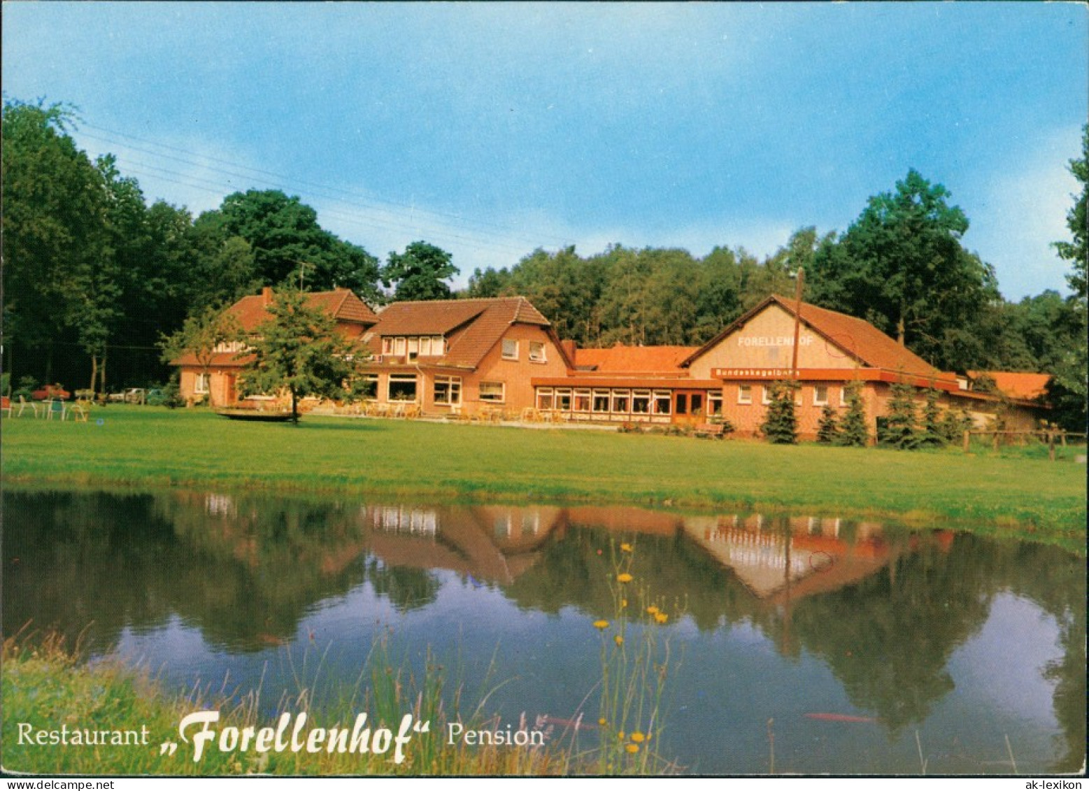 Ansichtskarte Walsrode Forellenhof - Restaurant 1978 - Walsrode