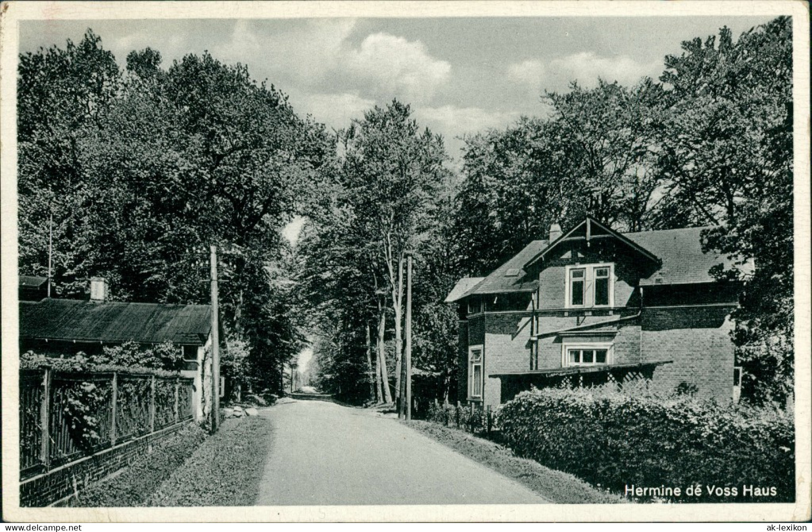 Ganderkesee Sonnenheilstätte Klinik Stenum: Hermine De Voss Haus 1940 - Ganderkesee
