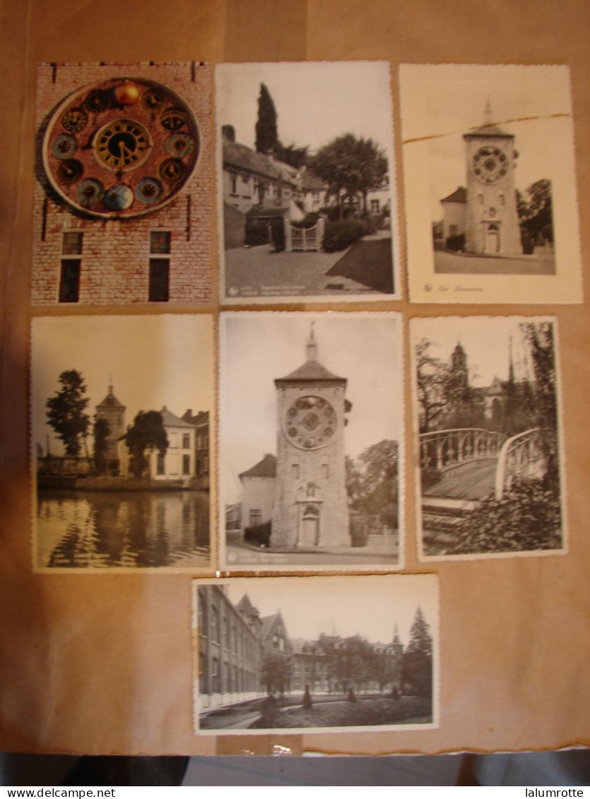 CP. 5407. Lot De 7 Cartes Postales De Lierre, Béguinage, Tour - Lierde