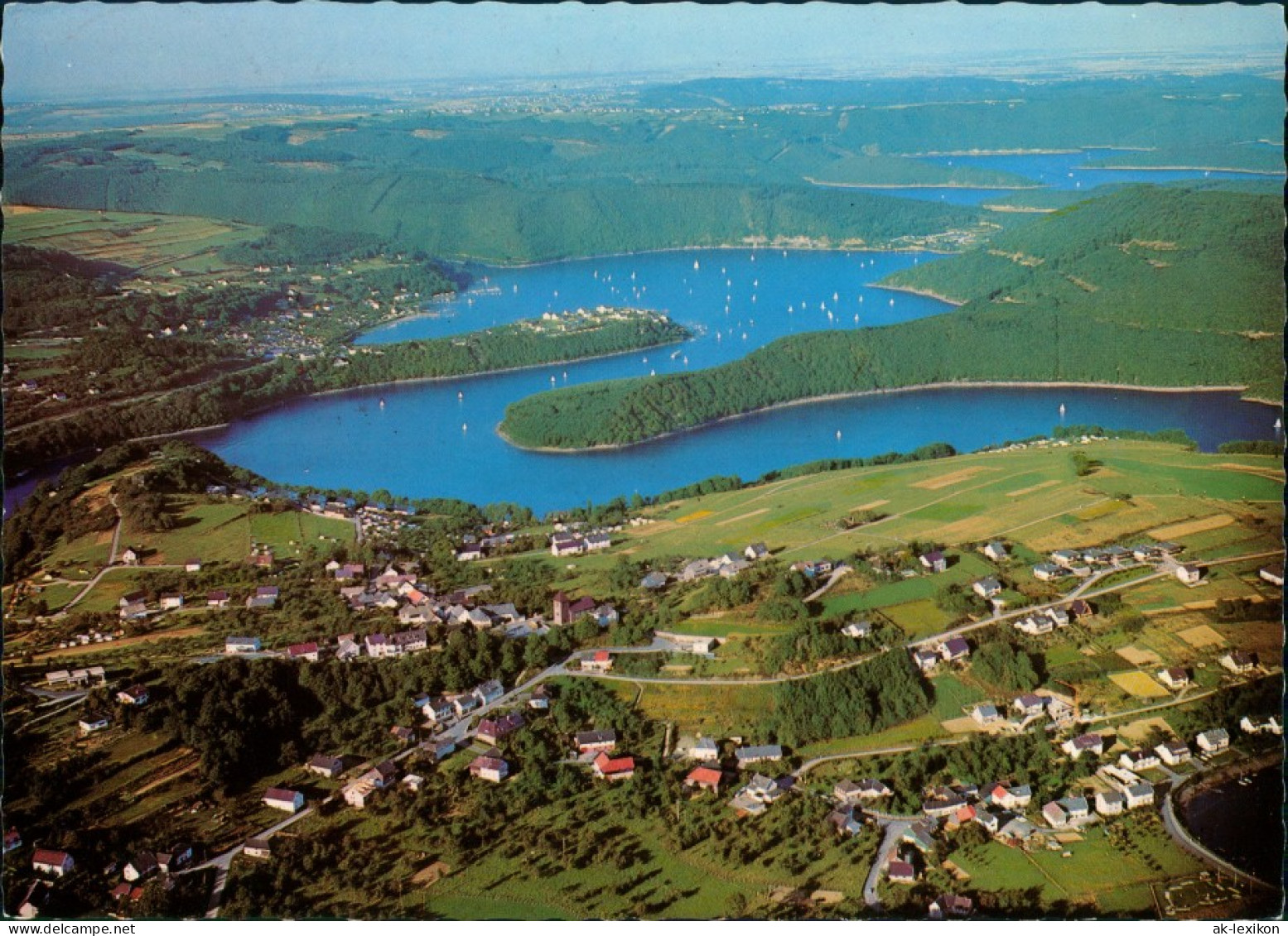 Ansichtskarte Rurberg-Simmerath Panorama-Ansichten Von Rurberg 1986 - Simmerath