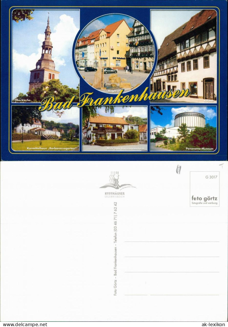 Bad Frankenhausen Ansichten Ua. Volksbank Anger, Oberkirche, Kurmittelhaus 1997 - Bad Frankenhausen