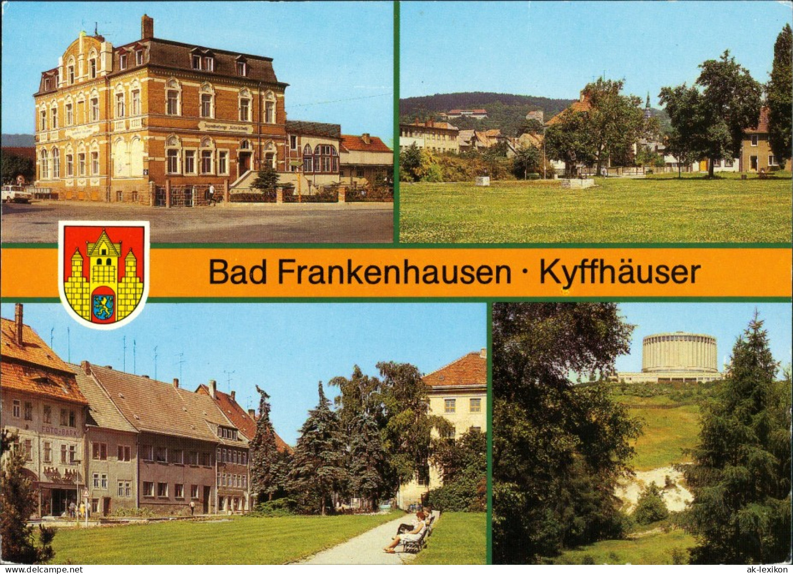 Bad Frankenhausen Jugendherberge "Käthe Kollwitz",   Anger, Gedenkstätte  1986 - Bad Frankenhausen