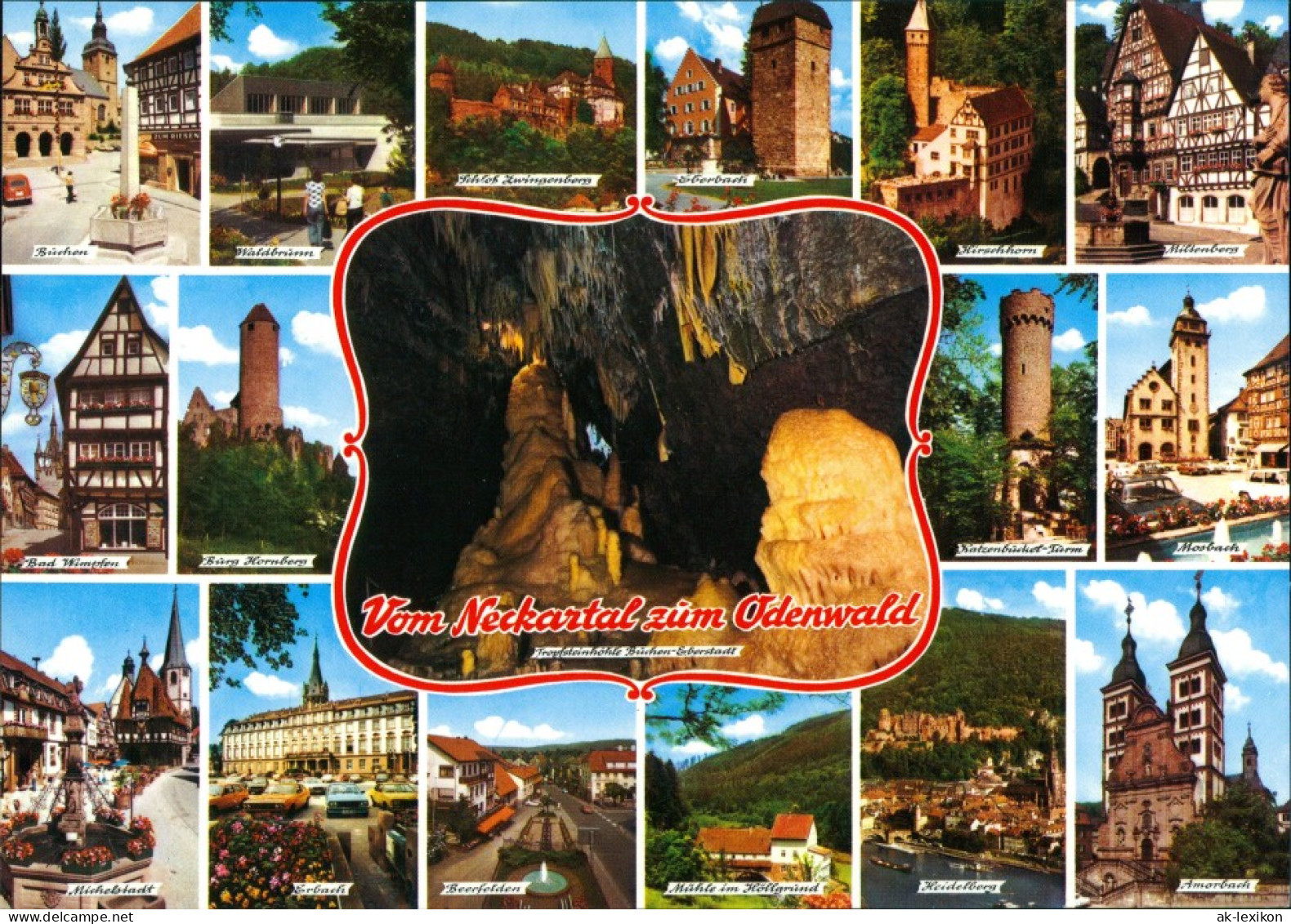 Buchen (Odenwald) Vom Neckartal Zum Odenwald: Eberstadter Tropfsteinhöhle 1995 - Buchen