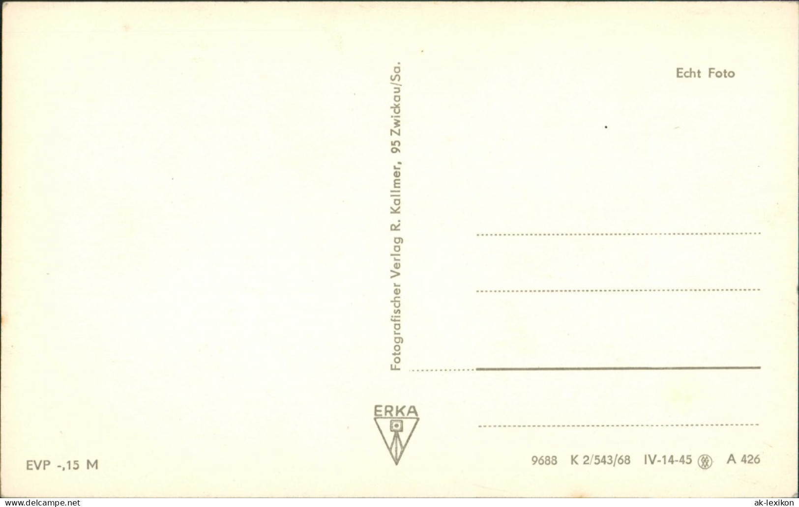 Hohenstein-Ernstthal Bethlehemstift-Hüttengrunde Blockhaus DDR Postkarte 1968 - Hohenstein-Ernstthal