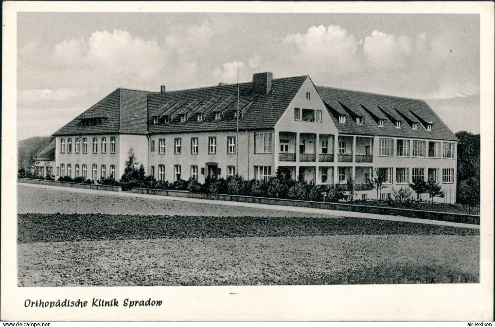 Ansichtskarte Bünde Orthopädische Klinik Spradow Krankenhaus Hospital 1965 - Buende
