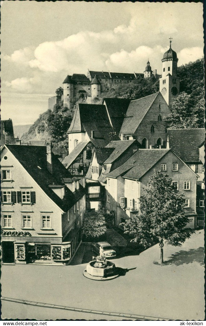Ansichtskarte Heidenheim An Der Brenz Michaelskirche Und Schloss 1966 - Heidenheim