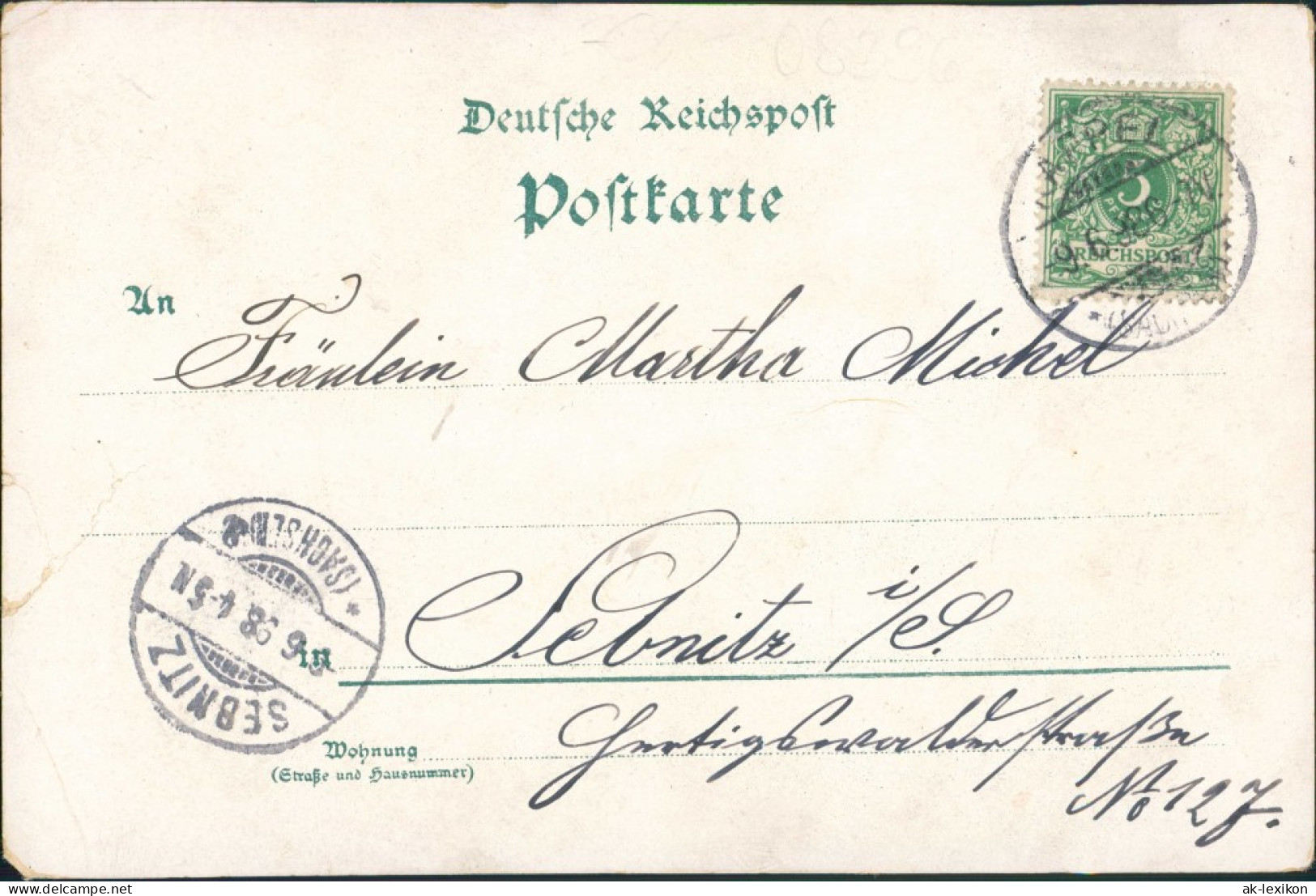Ansichtskarte Litho AK Lunzenau Muldental Gruss Aus Waldenburg Etc 1898 - Penig
