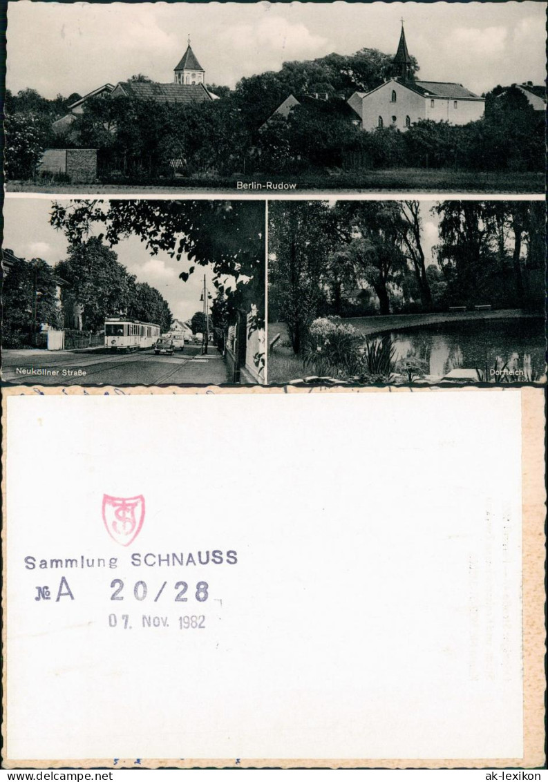 Ansichtskarte Rudow-Berlin Stadt, Neuköllner Straße 1963 - Neukölln