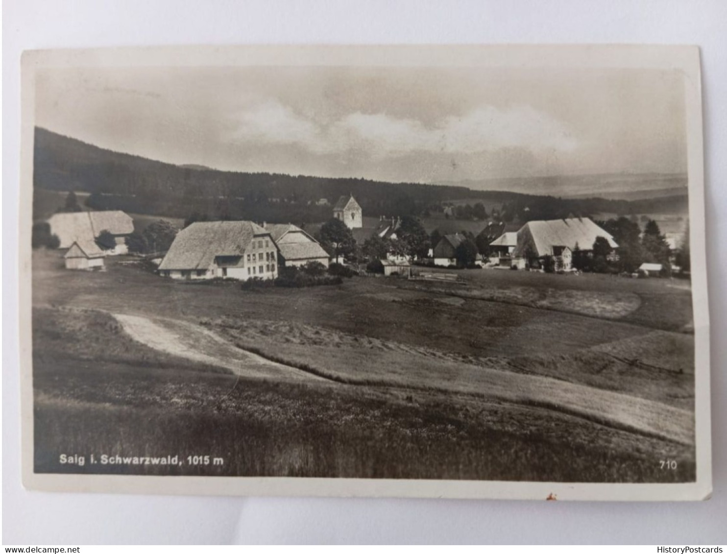 Saig Im Schwarzwald, Gesamtansicht, Lenzkirch, 1930 - Hochschwarzwald