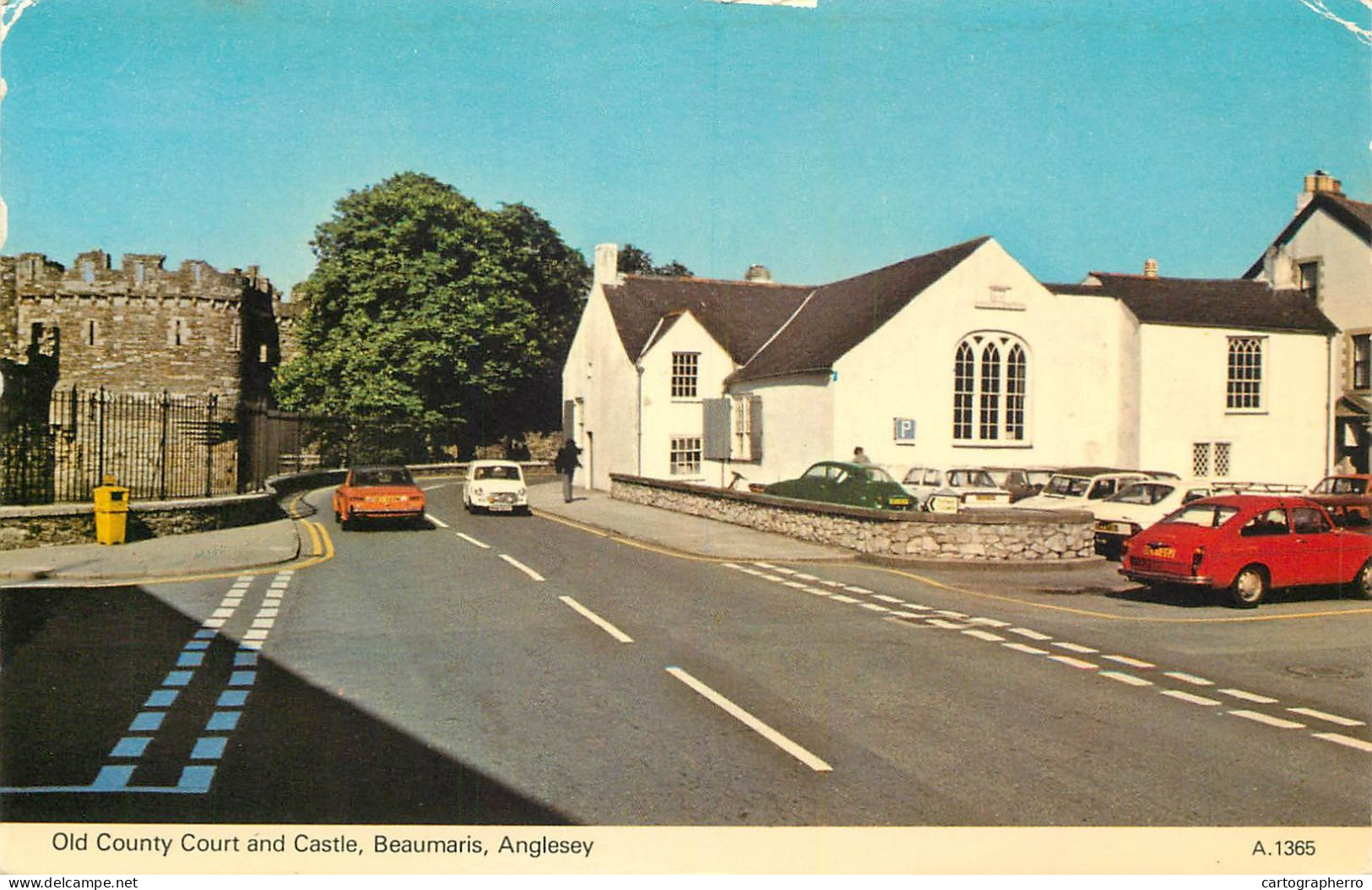 Wales Beaumaris Anglesey Old County Court And Castle - Anglesey