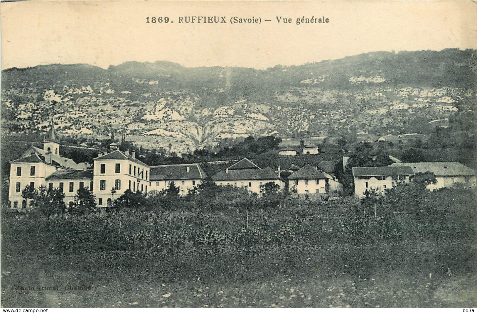  73 -  RUFFIEUX -  VUE GENERALE - Ruffieux