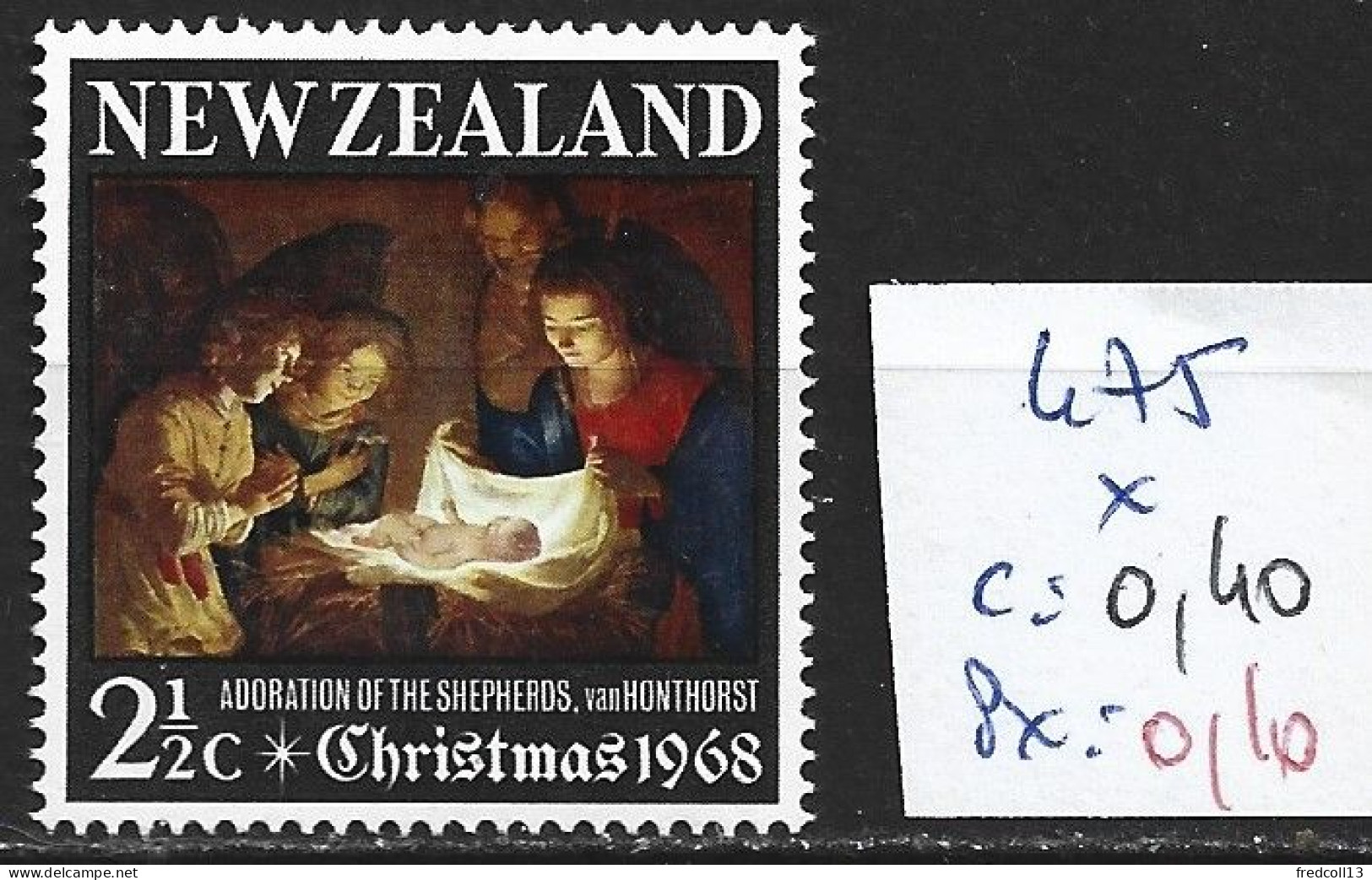 NOUVELLE-ZELANDE 475 * Côte 0.40 € - Unused Stamps