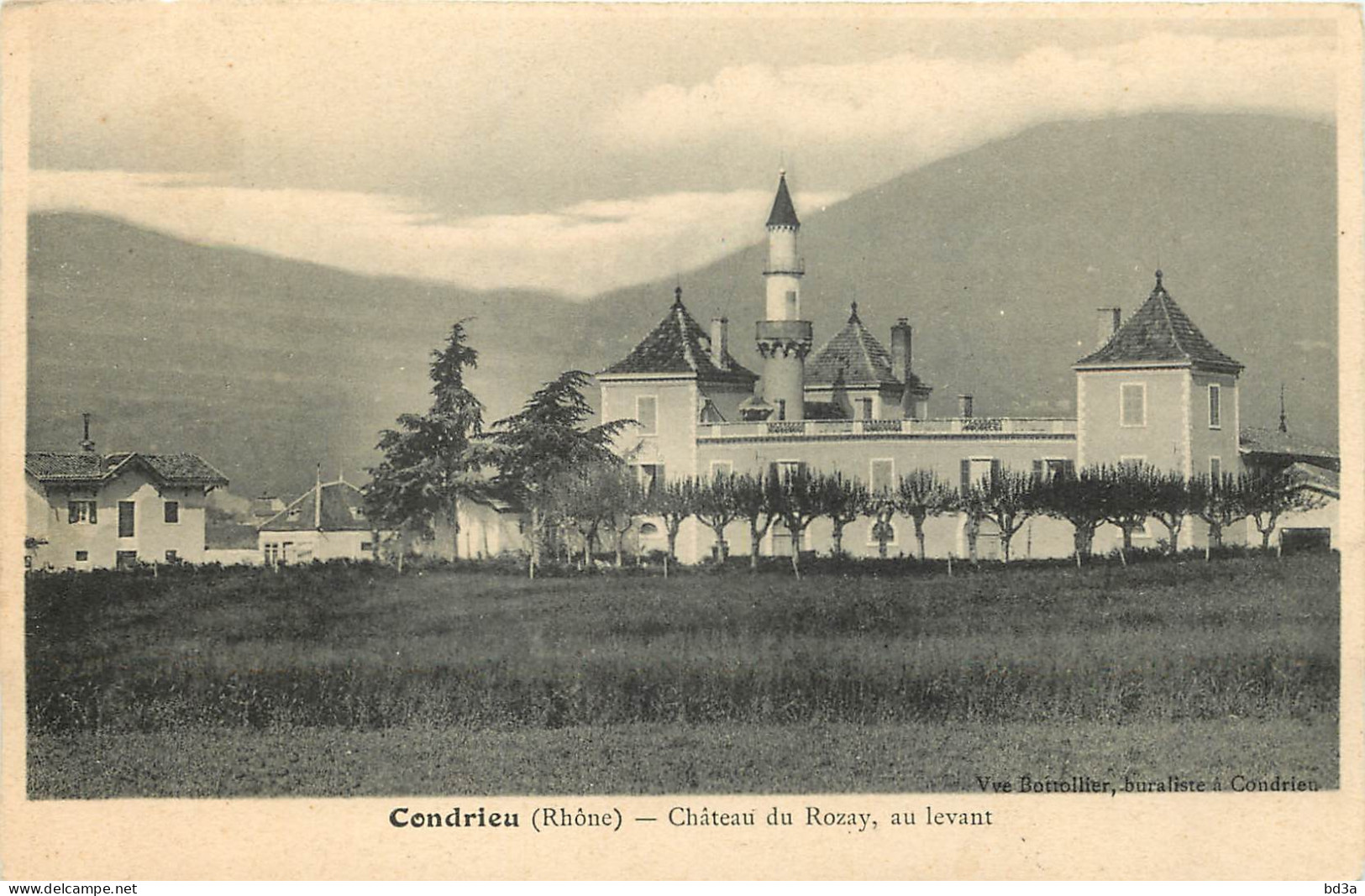 69 -  CONDRIEU - Château Du ROSAY , Au Levant - Condrieu