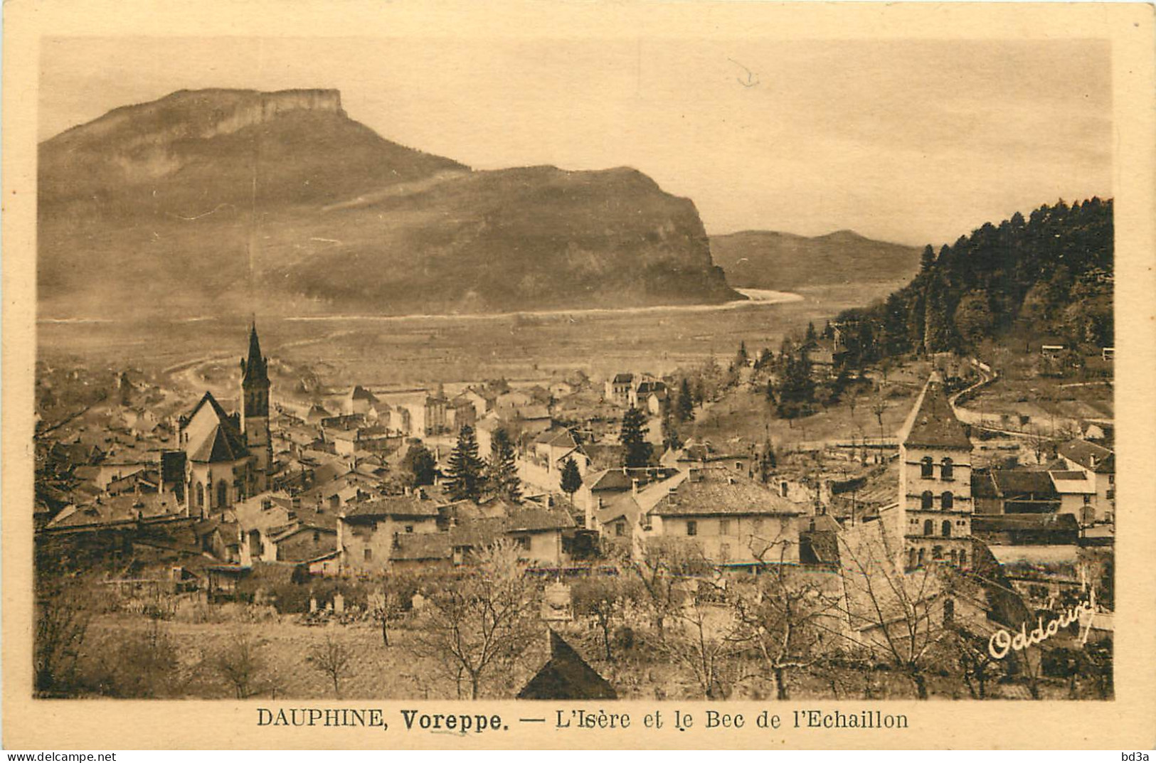  38 - VOREPPE - L'Isère Et Le Bec De L'Echaillon - Voreppe
