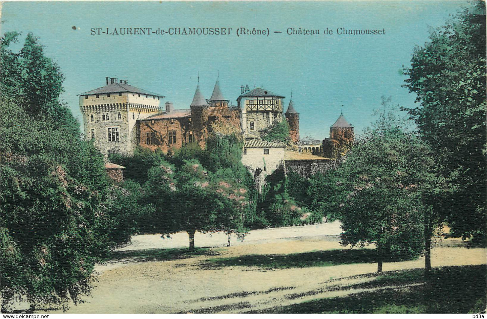  69 - SAINT LAURENT DE CHAMOUSSET - CHATEAU DE CHAMOUSSET - Saint-Laurent-de-Chamousset