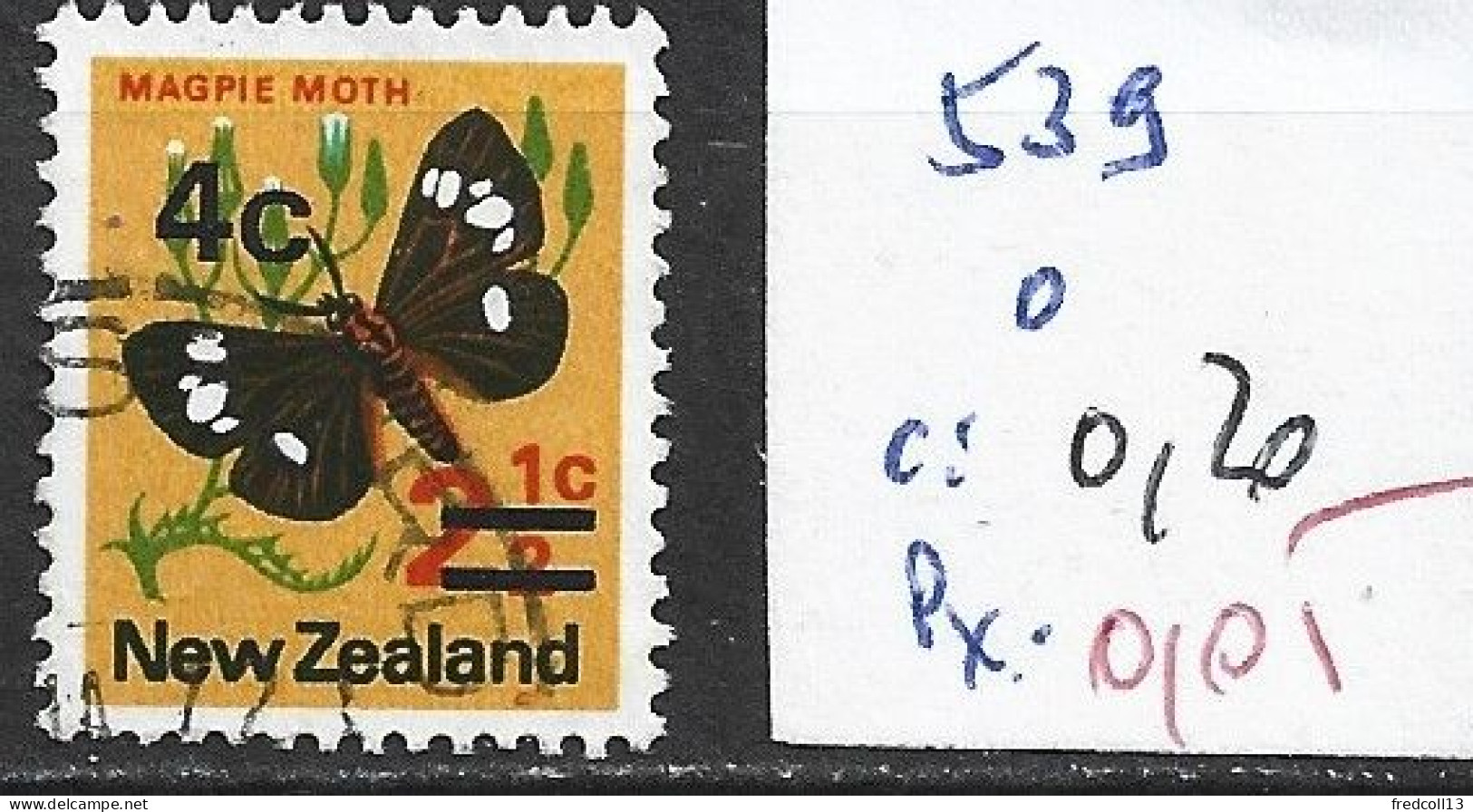 NOUVELLE-ZELANDE 539 Oblitéré Côte 0.20 € - Used Stamps