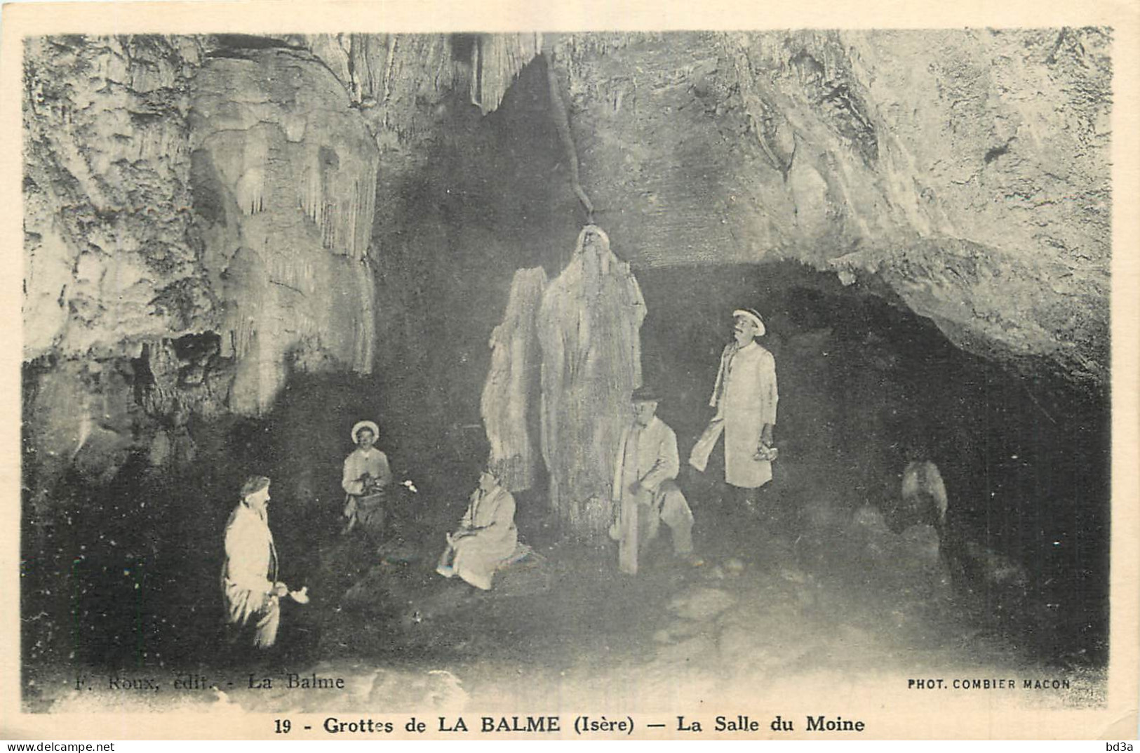 38  GROTTES DE LA BALME  LA SALLE DU MOINE  - La Balme-les-Grottes