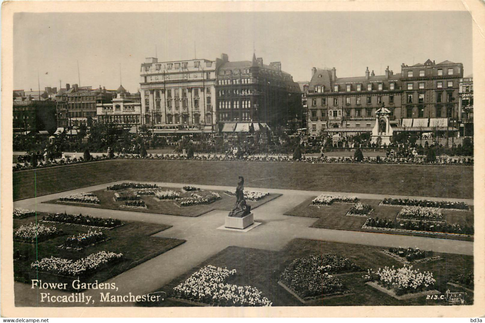 ANGLETERRE  FLOWER GARDENS  PICCADILLY MANCHESTER - Manchester