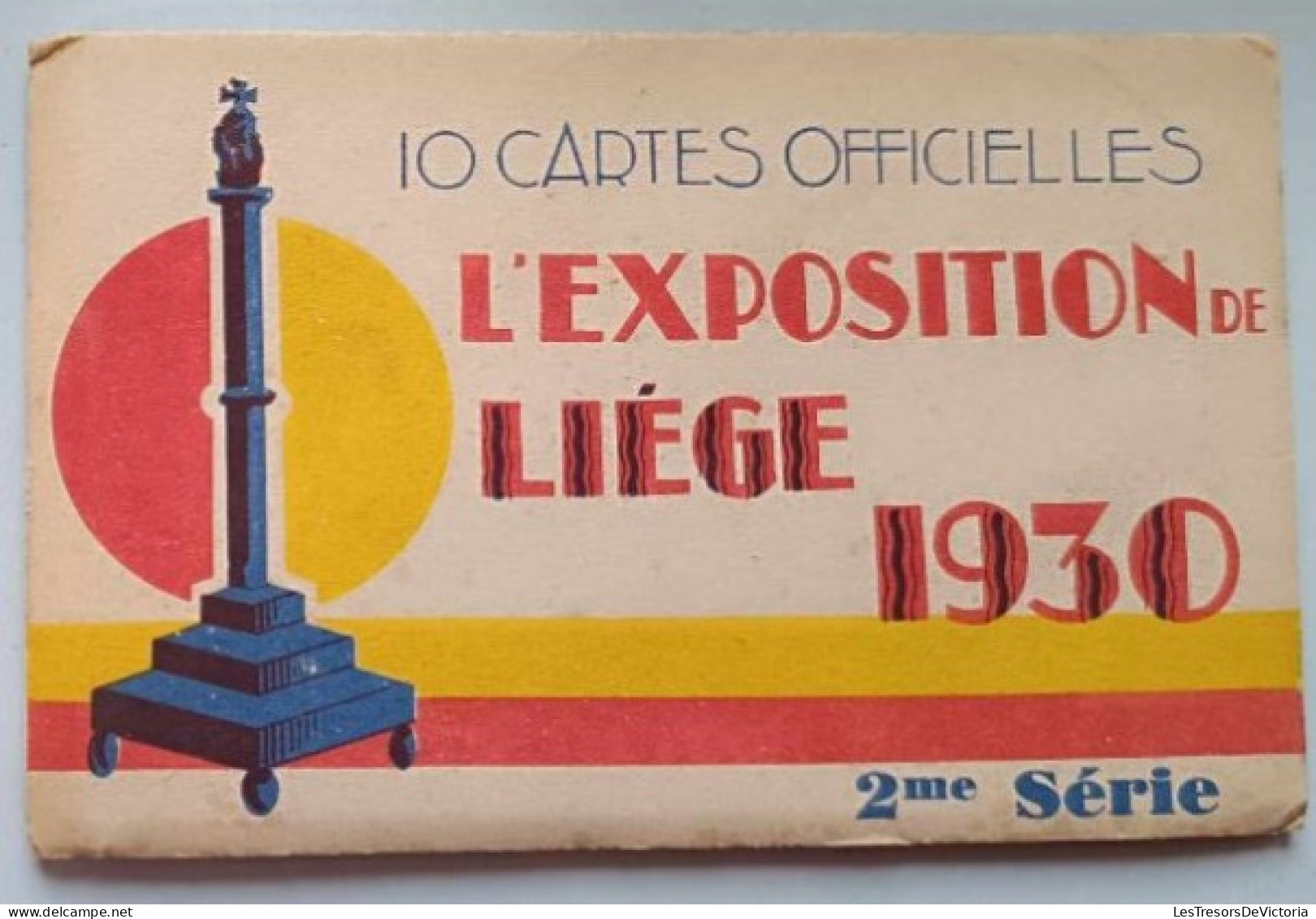 Carnet De Cartes Complet - Belgique - Liège - Exposition De Liège 1930 - 2è Série - Cartes Postales Anciennes - Autres & Non Classés