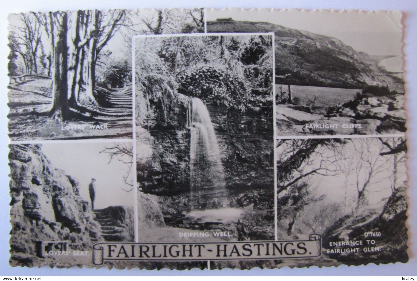 ROYAUME-UNI - ANGLETERRE - SUSSEX - HASTINGS - Views The Fairlight - Hastings