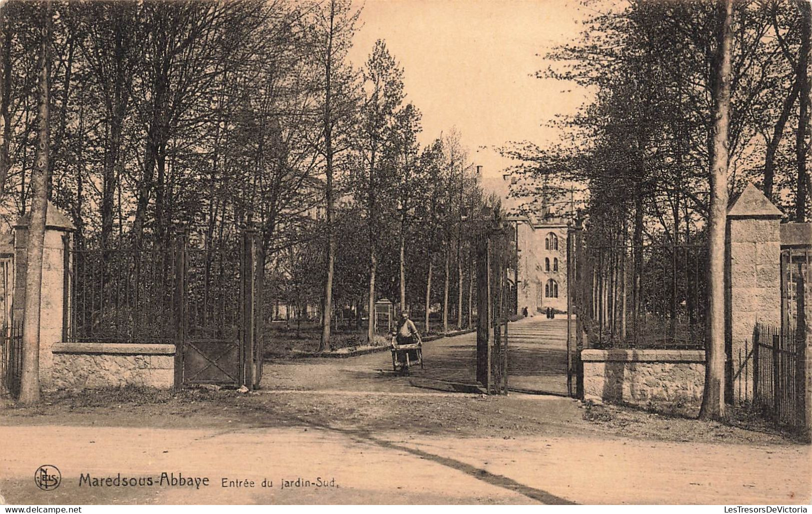 BELGIQUE - Abbaye De Maredsous - Entrée Du Jardin Sud - Carte Postale Ancienne - Dinant