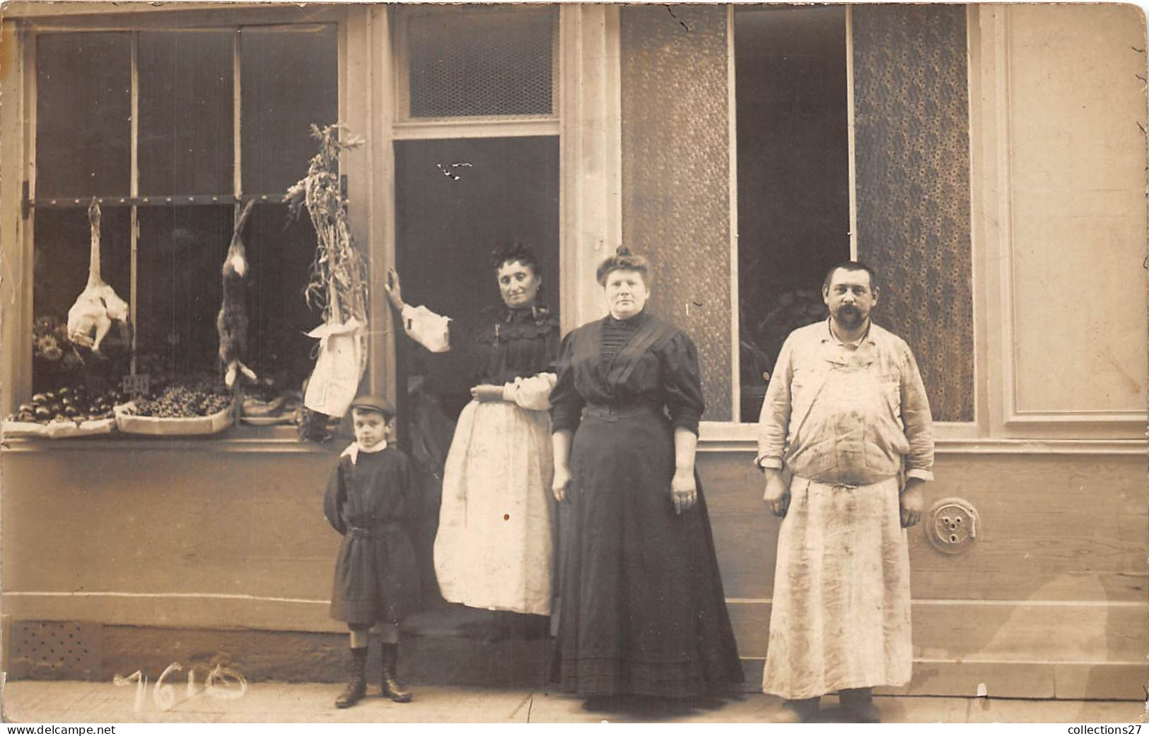 BOUCHERIE- CARTE PHOTO-  A SITUER - Shopkeepers