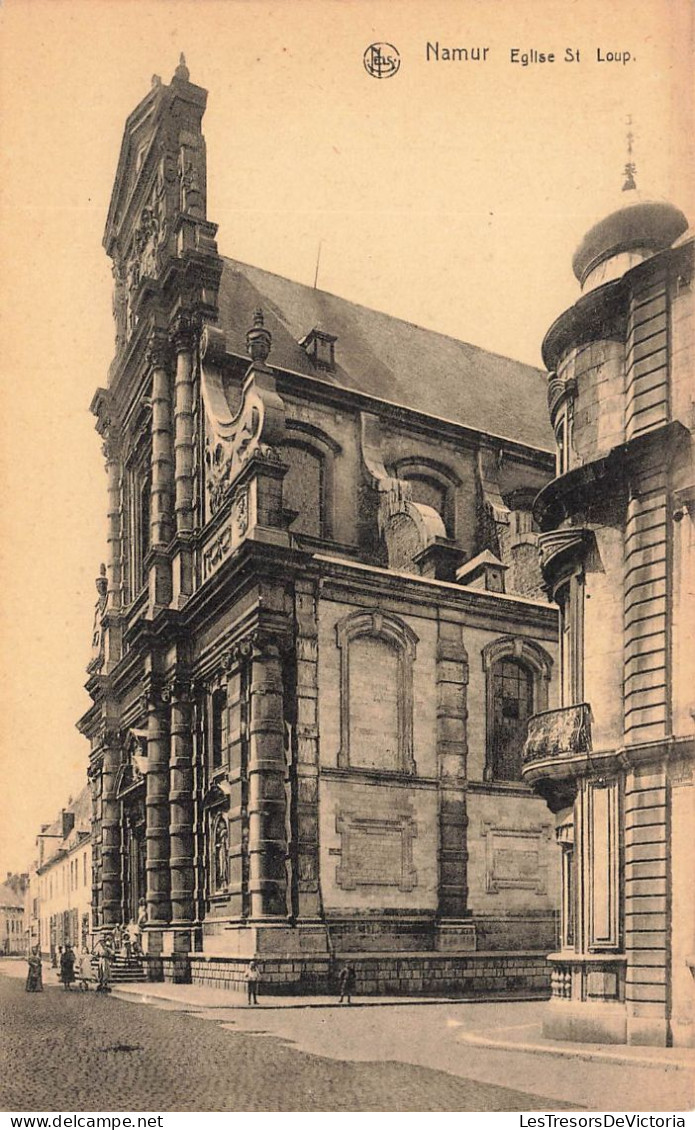 BELGIQUE - Namur - Vue Générale De L'église St Loup - Carte Postale Ancienne - Namur