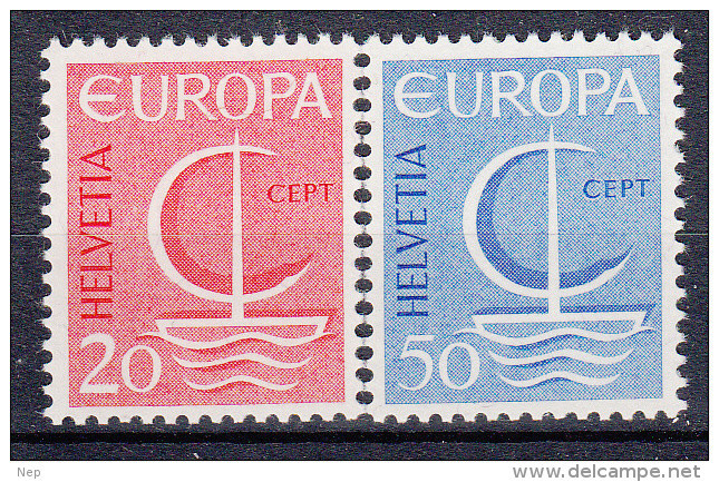 EUROPA - CEPT - Michel - 1966 - ZWITSERLAND - Nr 843/44 -  MNH** - 1966