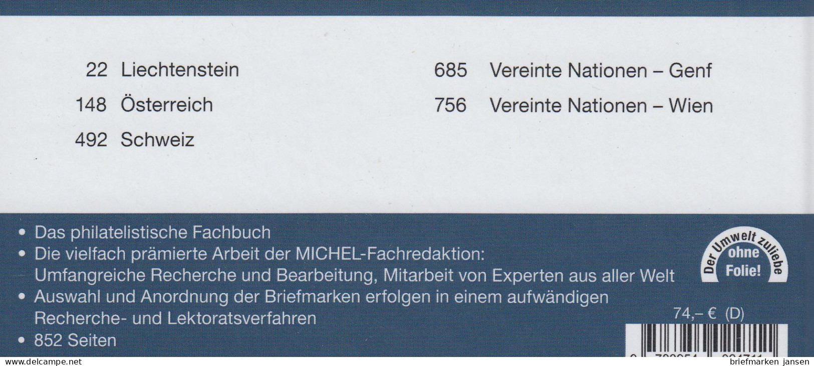 Michel Europa Katalog Band 1 - Alpenländer 2024, 109. Auflage - Österreich