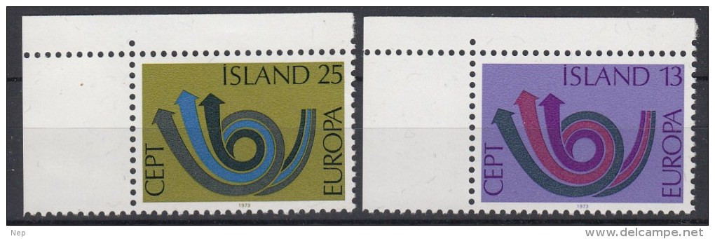 EUROPA - CEPT - Michel - 1973 - IJsland - Nr 471/72 -  MNH** - 1973