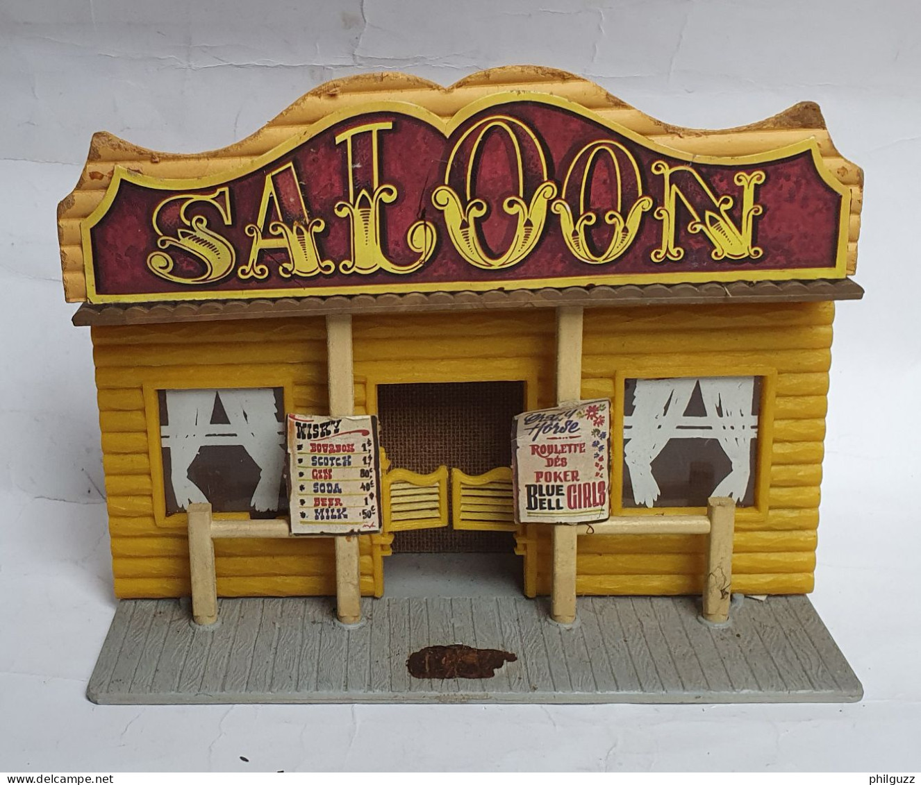 FIGURINE MAISON FAR WEST SALOON Jem Norev (2) Cowboy Western - Militaires