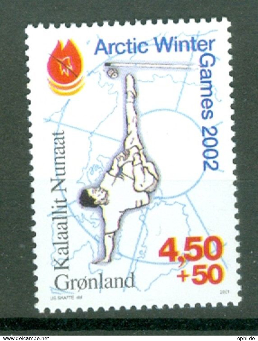 Groenland  Yv 344  * *  TB  Sport - Unused Stamps