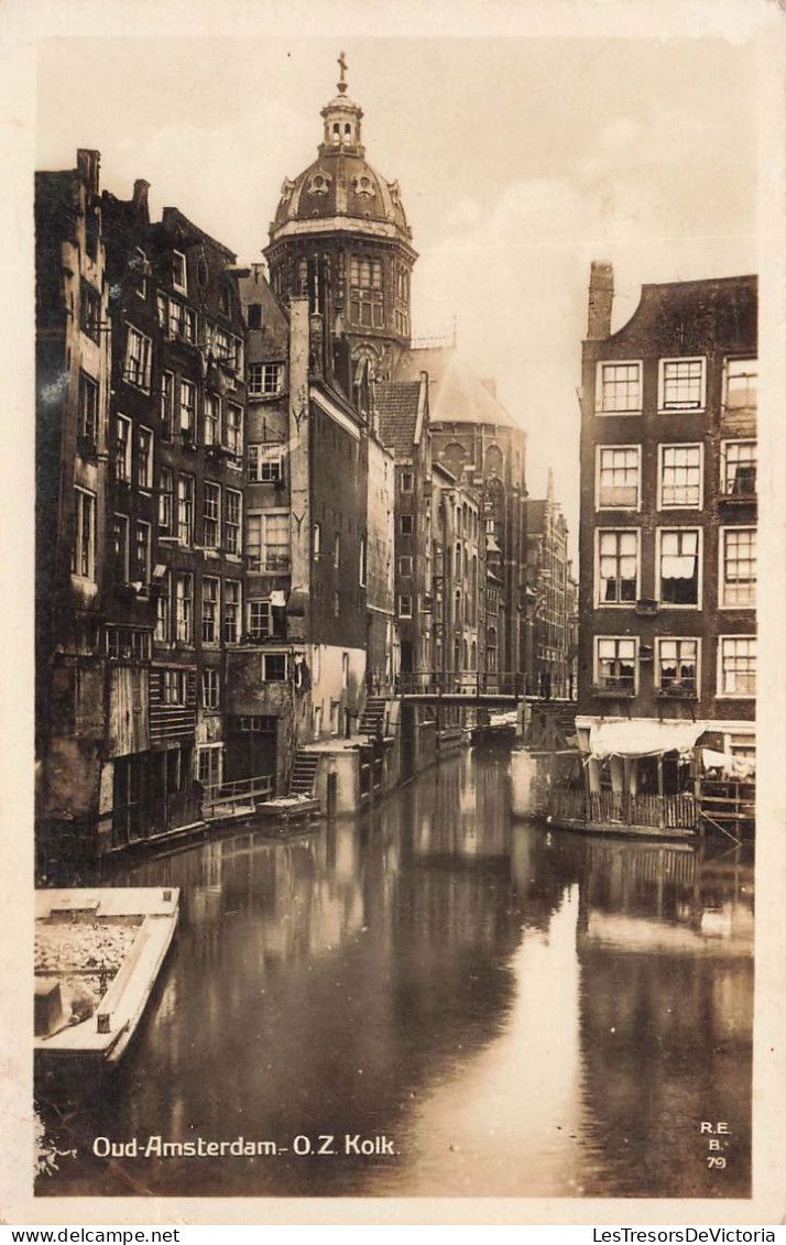 PAYS-BAS - Oud Amsterdam - O Z Kolk - Vue Panoramique De La Vieille Ville - Carte Postale Ancienne - Amsterdam