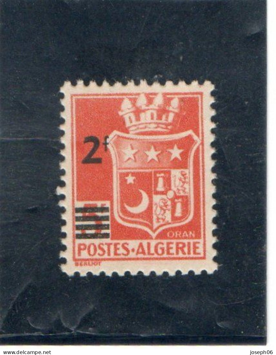 ALGERIE   1943   Y.T. N° 197  NEUF**   Frais De Gestion Compris - Neufs