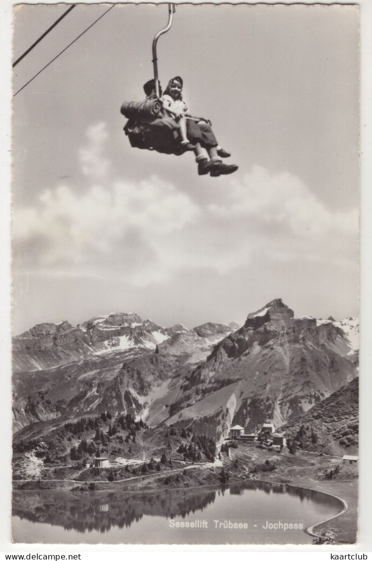 Sessellift Trübsee - Jochpass  - (Schweiz/Switserland/Suisse) - 1961 - Chairlift - Buochs