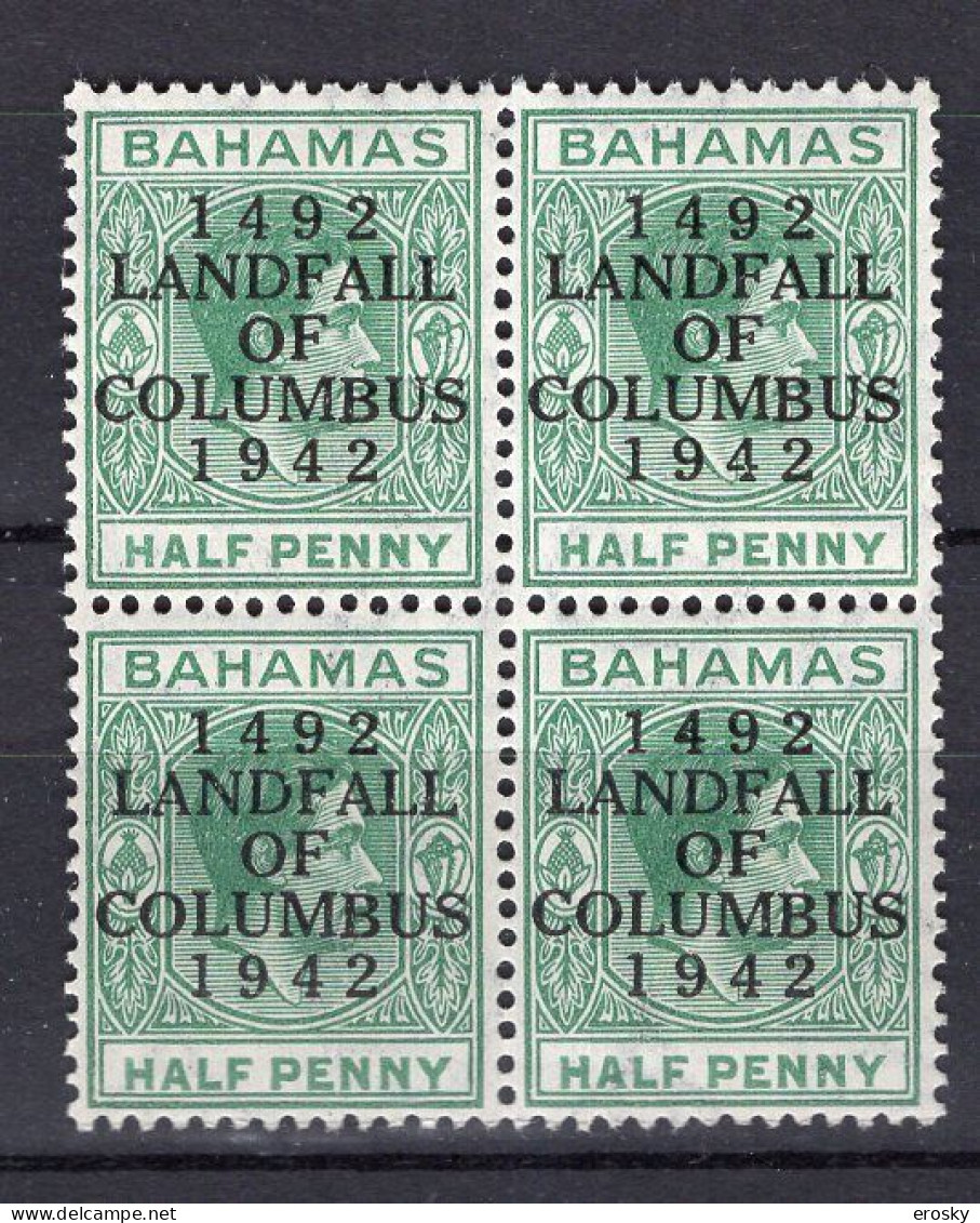 P2825 - BRITISH COLONIES BAHAMAS Yv N°118A ** BLOC - 1859-1963 Crown Colony