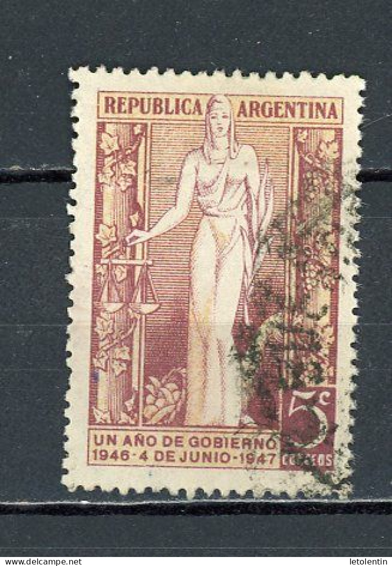 ARGENTINE : ANNI. ELECTION   - N° Yvert 487 Obli. - Used Stamps