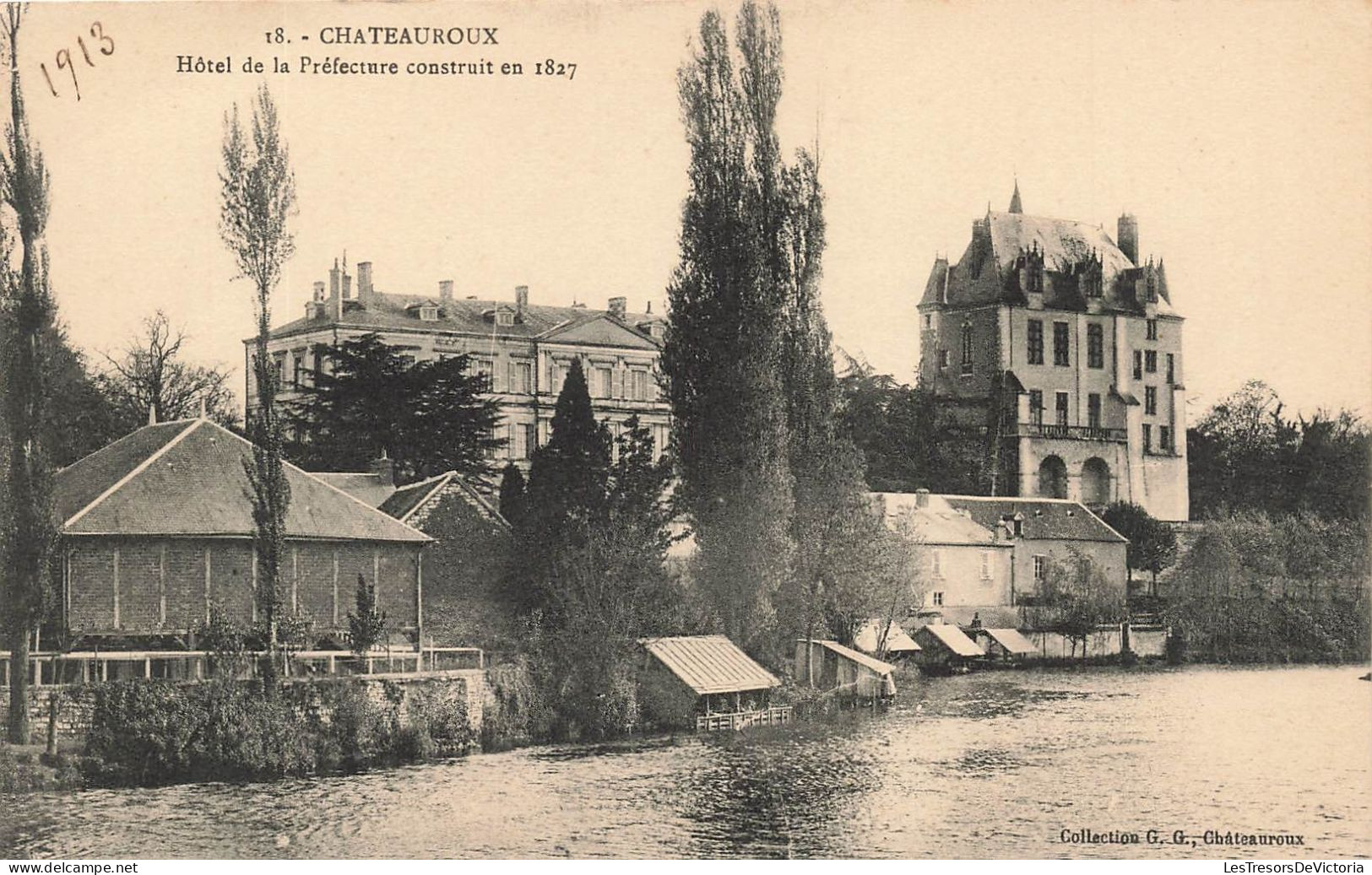 FRANCE - Châteauroux - Hôtel De La Préfecture Construit En 1827 - Carte Postale Ancienne - Chateauroux