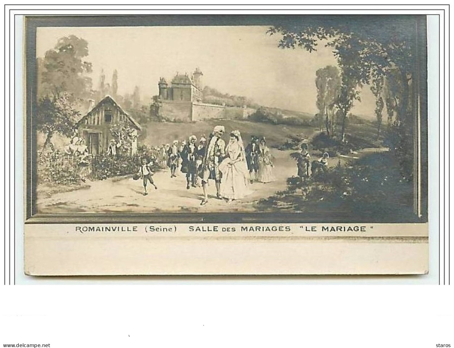 ROMAINVILLE Salle Des Mariages "Le Mariage" - Romainville