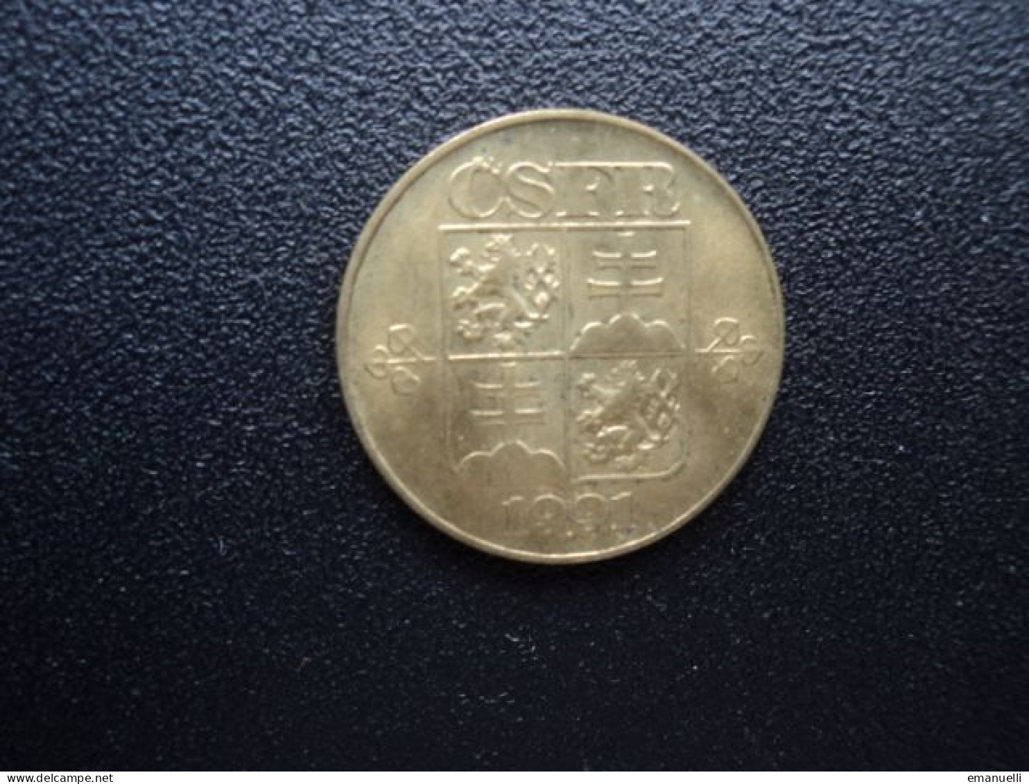 RÉPUBLIQUE FÉDÉRATIVE TCHÈQUE ET SLOVAQUE : 1 KORUNA   1991 R   KM 151    SUP+ - Czechoslovakia