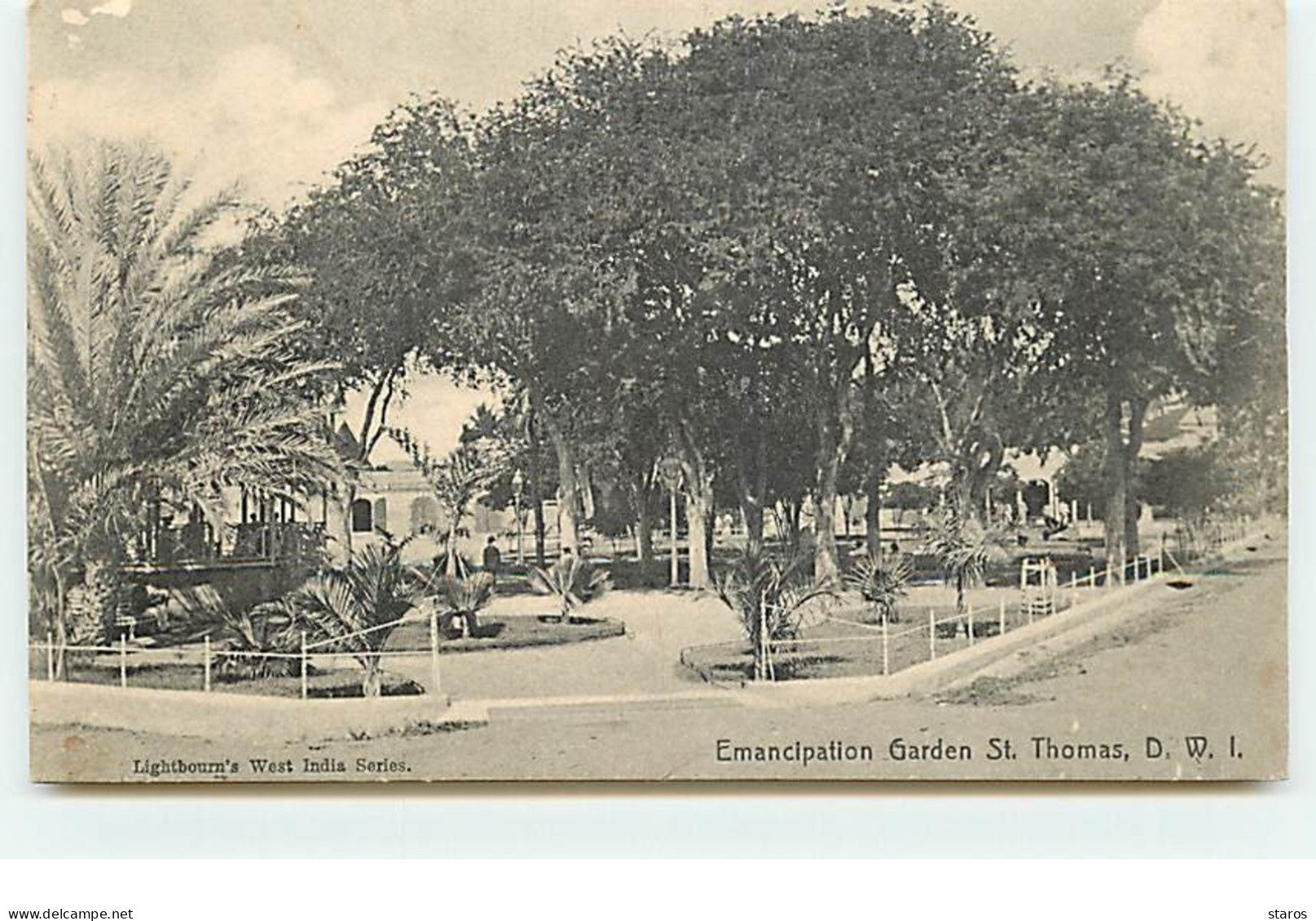 ILES VIERGES - Emancipation Garden SAINT-THOMAS D.W.I. - Vierges (Iles), Amér.