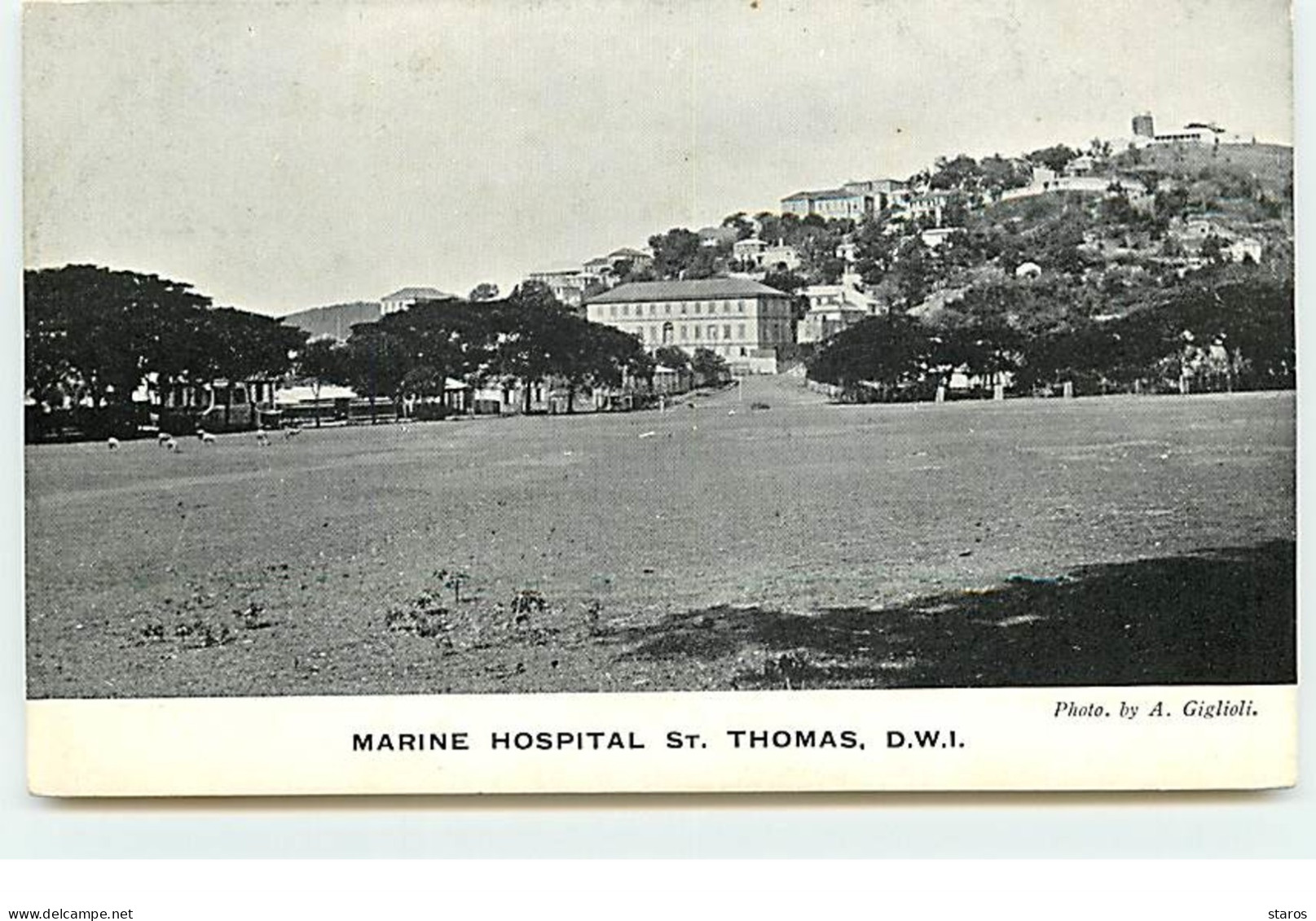 ILES VIERGES - Marine Hospital SAINT-THOMAS D.W.I. - Jungferninseln, Amerik.