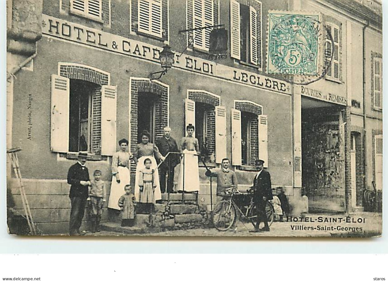 VILLIERS-SAINT-GEORGES - L'Hôtel Saint-Eloi - Villiers Saint Georges