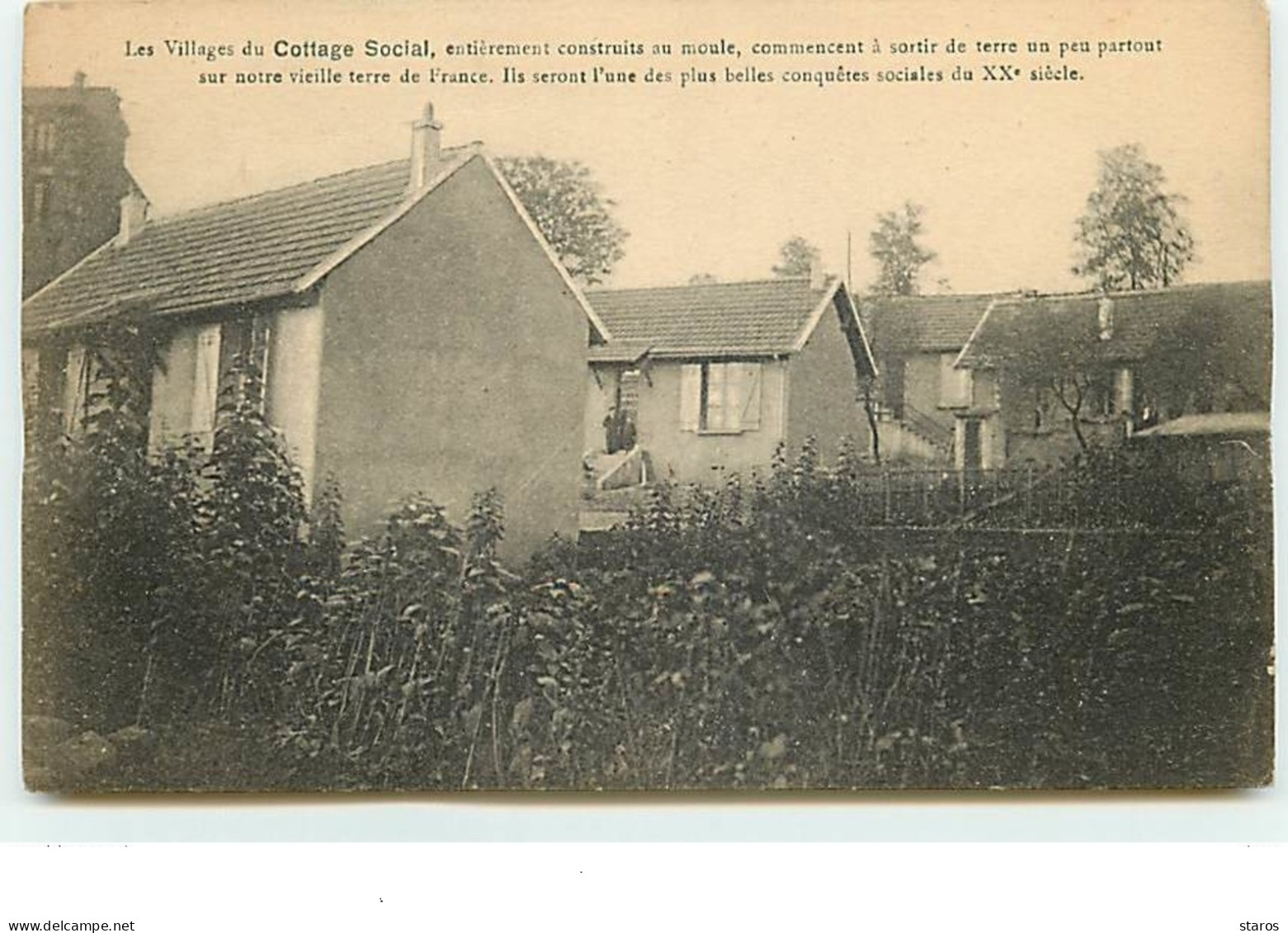 Les Villages Du Cottage Social, Entièrement Construits Au Moule .... - Andere & Zonder Classificatie